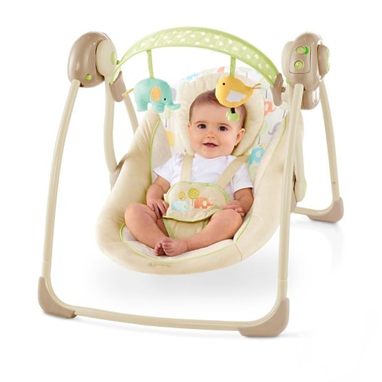 Bright Starts Elepaloo Portable Swing