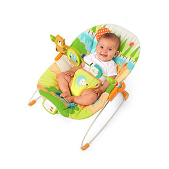 Bright Starts mat Camp-bed vibratory with melodies Little Explorer