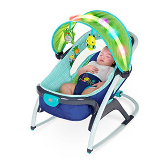 Bright Starts mat Light Up Lagoon Rocker Napper