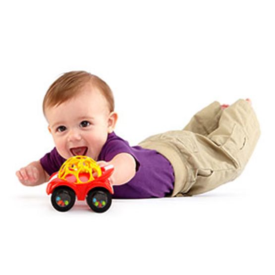 Bright Starts Oball Rattle & Roll Toy Car