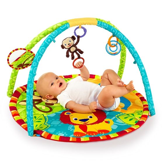 Bright Starts Pal Around Jungle Activity Play Mat