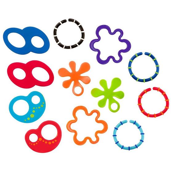 Bright Starts Teether rings Oballo, 12ks