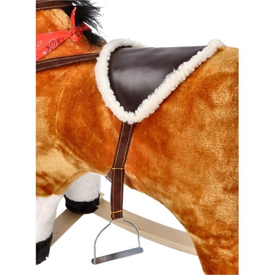 Brown Interactive Rocking Horse