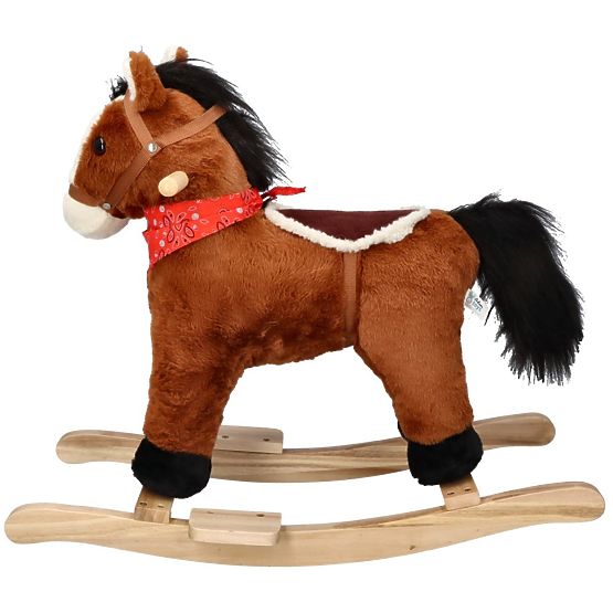 Brown Rocking Horse
