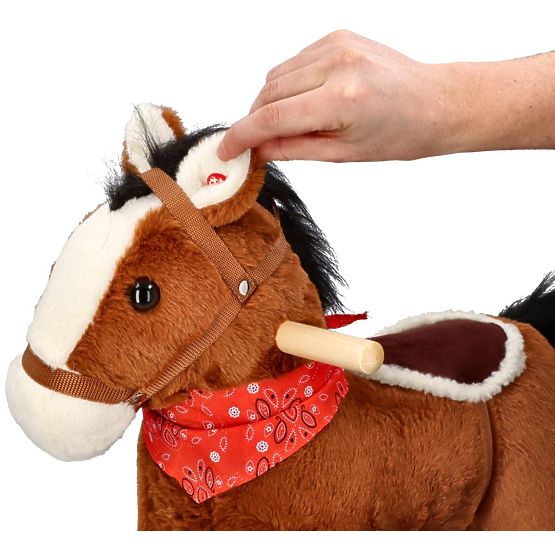 Brown Rocking Horse