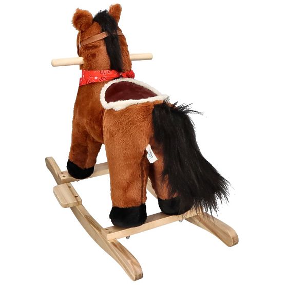 Brown Rocking Horse