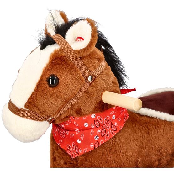 Brown Rocking Horse