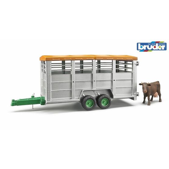 Bruder Animal Transporter with Cow Figure