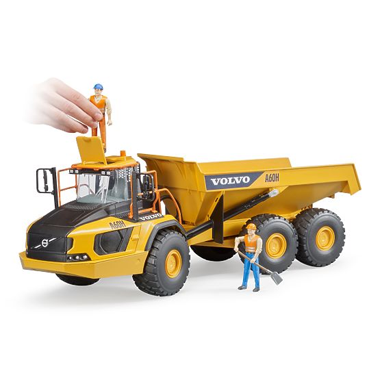 Bruder Articulated Dumper Volvo A60H in 1:16 Scale
