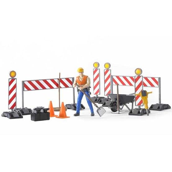 Bruder BWORLD Traffic Barriers and Signs