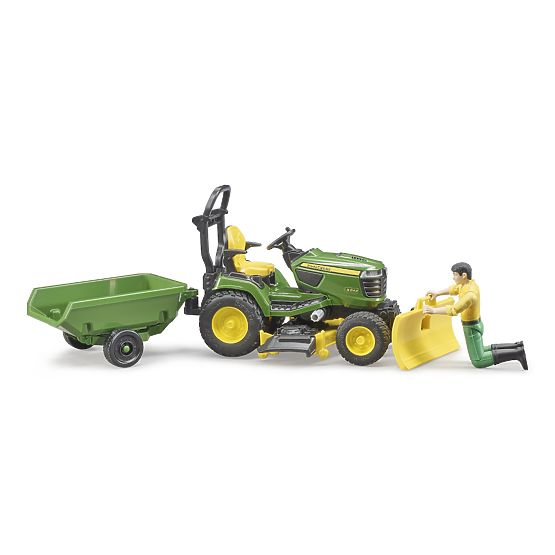 Bruder Garden Tractor John Deere X949 with Gardener