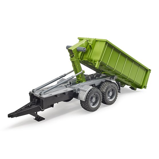 Bruder Green Truck with Tipping Container Scale: 1:16