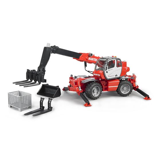 Bruder Manitou MRT 2150 Telehandler with Accessories