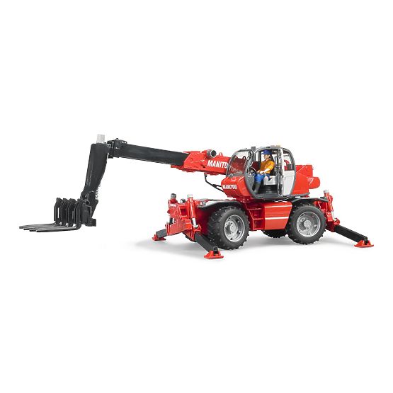 Bruder Manitou MRT 2150 Telehandler with Accessories