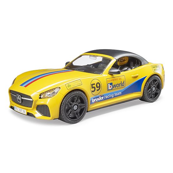 Bruder Off-Road Vehicle RAM with Sports Car and Figure
