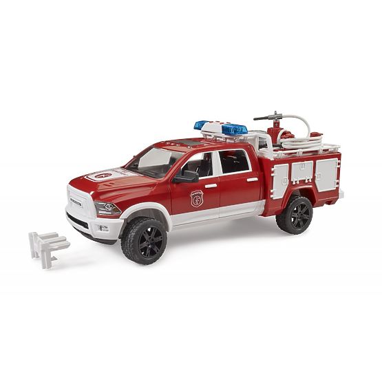 Bruder RAM 2500 Fire Truck with Light and Sound Beacon