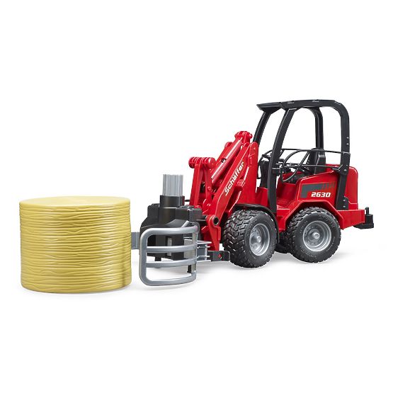 Bruder Schäffer Front Loader with Bale Grabber
