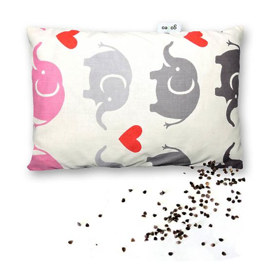 Buckwheat pillow Jumbo - pink