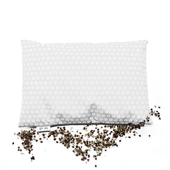 Buckwheat pillow ZOO grey