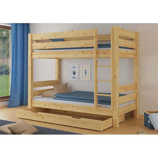 Bunk Bed 200x90 Josh Natural