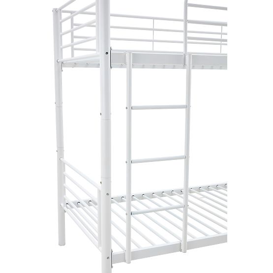Metal Bunk Bed BUNKY 200x90 cm - White