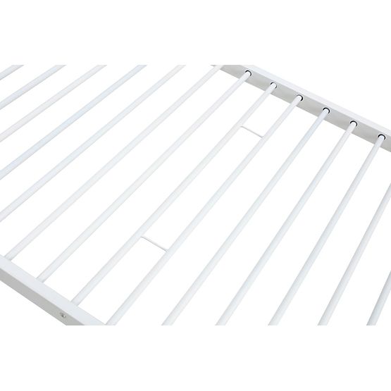 Metal bunk bed BUNKY 200x90 cm - white