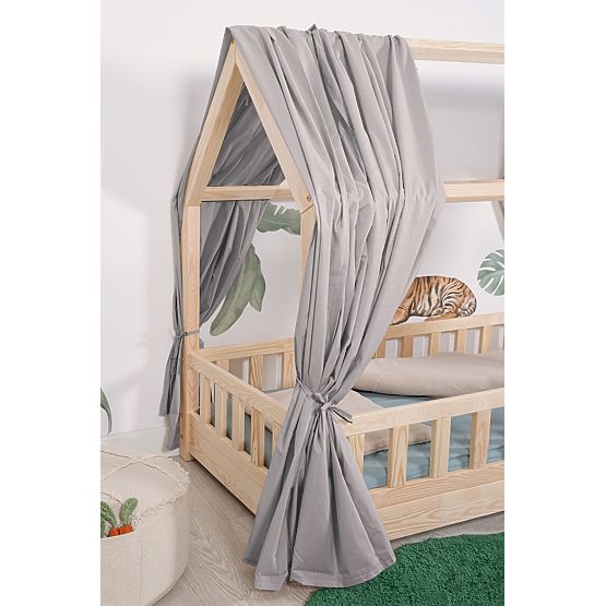 Canopy for House Bed Tea - Gray