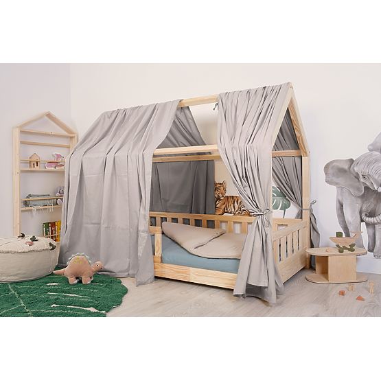 Canopy for House Bed Tea - Gray