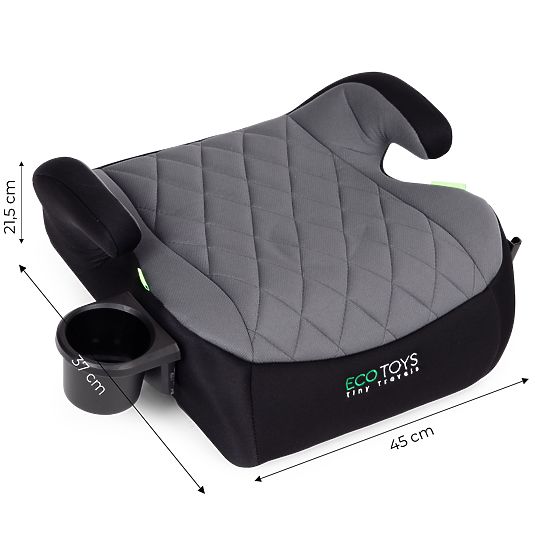 Car Seat Booster for Children i-SIZE Height 125-150 cm with Cup Holder ECOTOYS