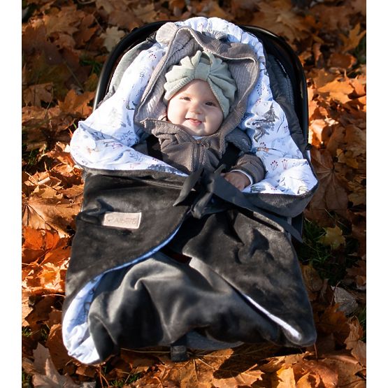 Car Seat Swaddle - Forest