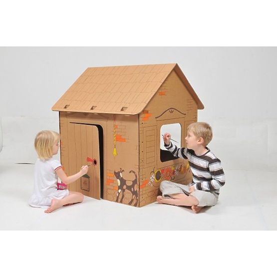 Cardboard Playhouse