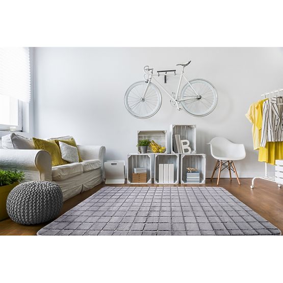Carpet 3D BRICK grey