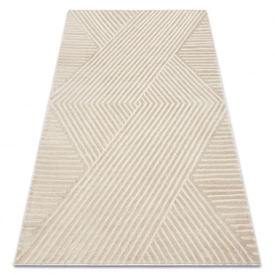 Carpet BALANCE 1503 taupe - Geometric, structural, glamour