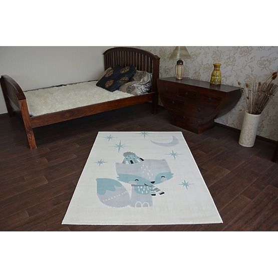 Children's rug Fox - cream
