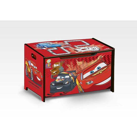 Cars Wooden Toy Chest