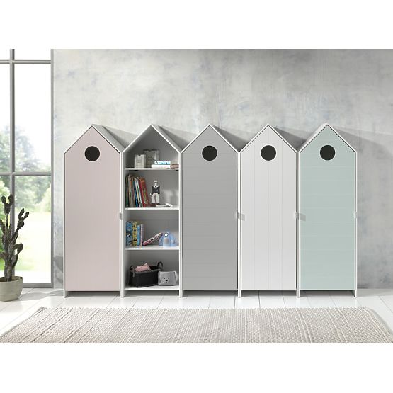 Children's Wardrobe Casami - Grey