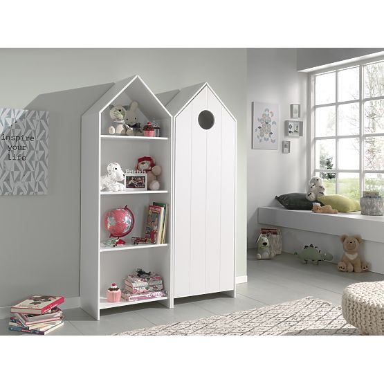 Children's Wardrobe Casami - White