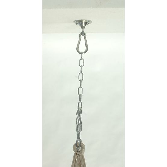 Ceiling hook for mounting hanging chairs