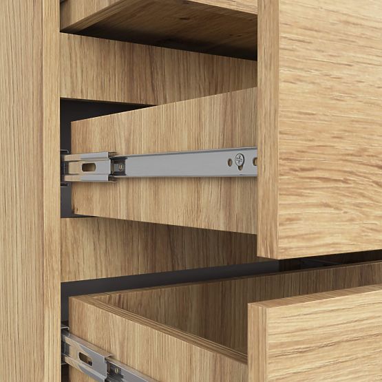 CHEST OF DRAWERS CL3 3SZ CLP PK OAK ARTISAN