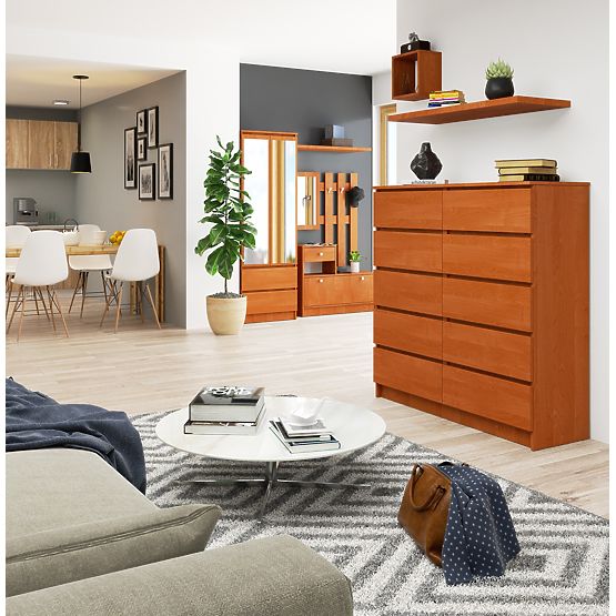 CHEST OF DRAWERS K120 10SZ CLP ALDER