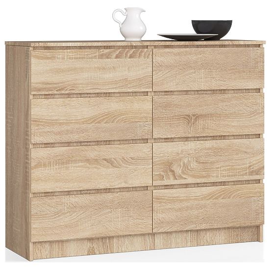 CHEST OF DRAWERS K140 8SZ CLP PK OAK SONOMA