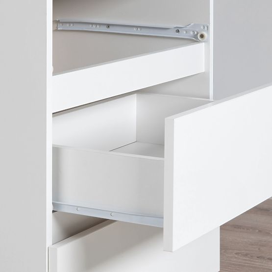 CHEST OF DRAWERS K140 8SZ CLP PK WHITE