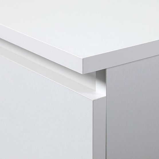 CHEST OF DRAWERS K160 8SZ CLP PK WHITE