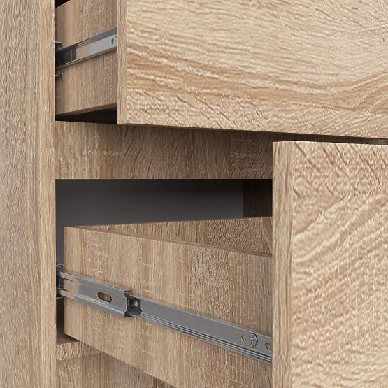 CHEST OF DRAWERS K60 5SZ CLP PK OAK SONOMA