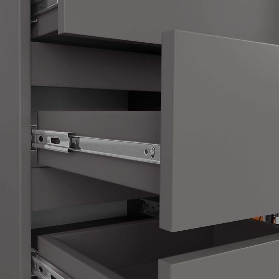 CHEST OF DRAWERS K80 1D 5SZ PK GRAPHITE GRAY