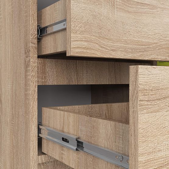 CHEST OF DRAWERS K80 JERRY 1D 3SZ PK OAK SONOMA