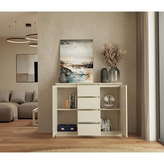 Chest of Drawers Malwa 2D4S 120 CASHMERE BEIGE