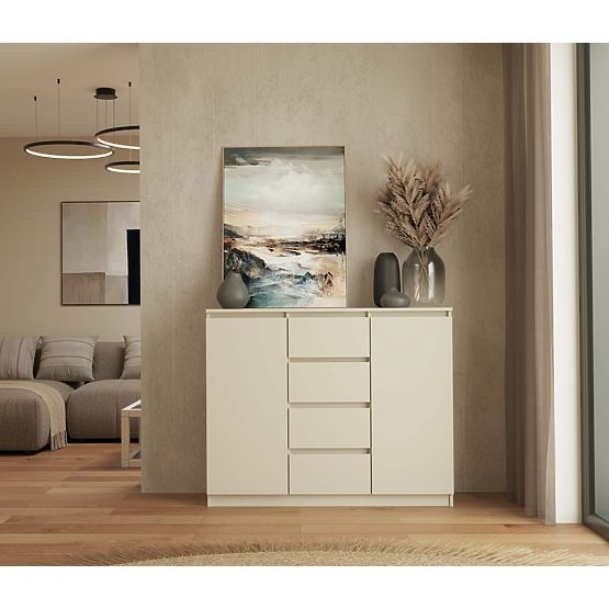 Chest of Drawers Malwa 2D4S 120 CASHMERE BEIGE