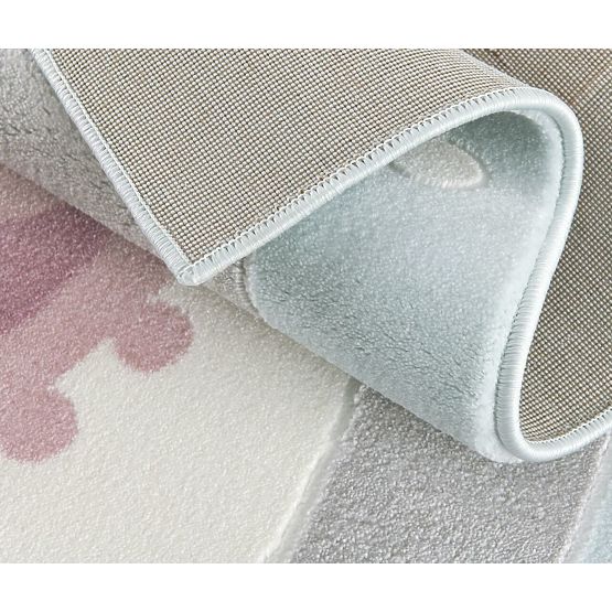 Childlike motorcyclepet Lama - gray-blue