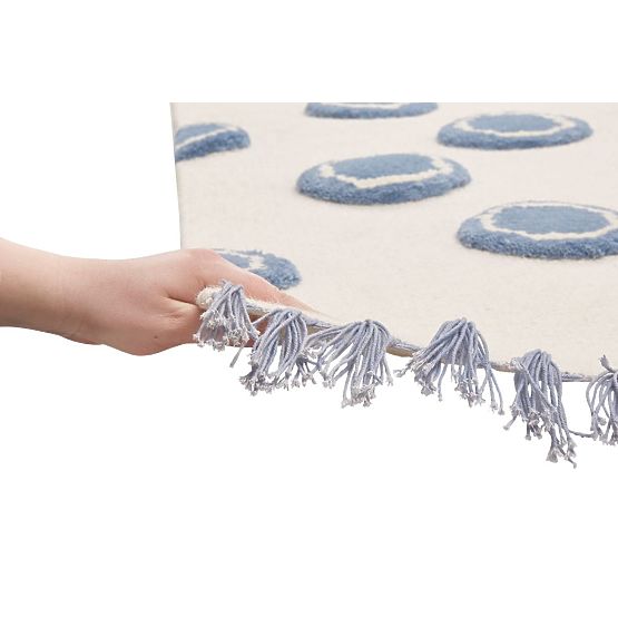 Childlike motorcyclepet Ring - cream-blue